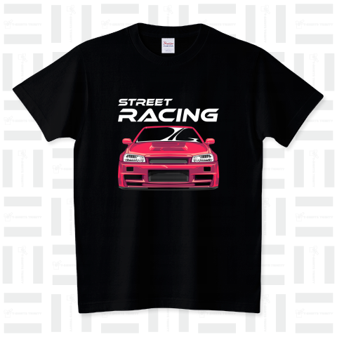 NSX、GT-R、スープラ、86、RX-7（FD）などの国産スポーツカーをプリント
